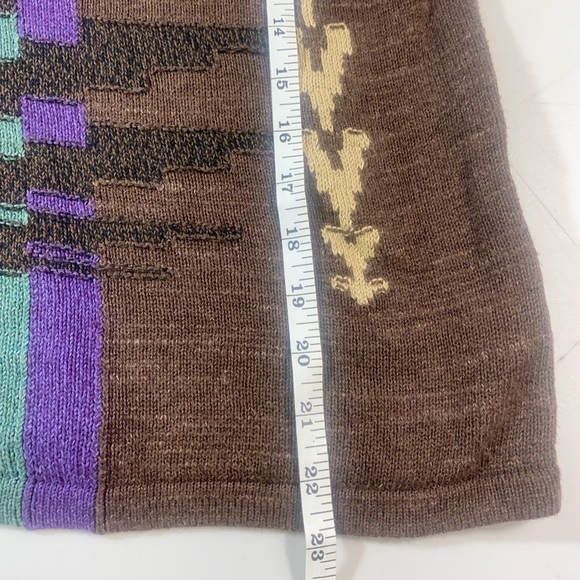 Ralph Lauren Brown and Purple Sweater - Picture 6 of 10